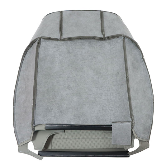 Front Driver Side Top Leather Seat Cover Gray For 2005 2006 2007 Ford Mustang GT