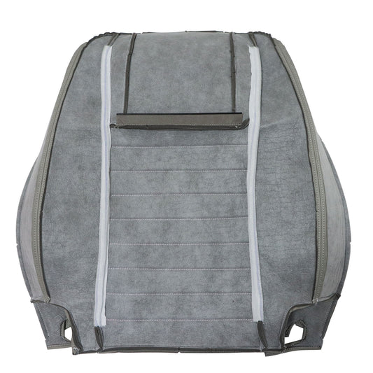 Front Driver Side Top Leather Seat Cover Gray For 2005 2006 2007 Ford Mustang GT
