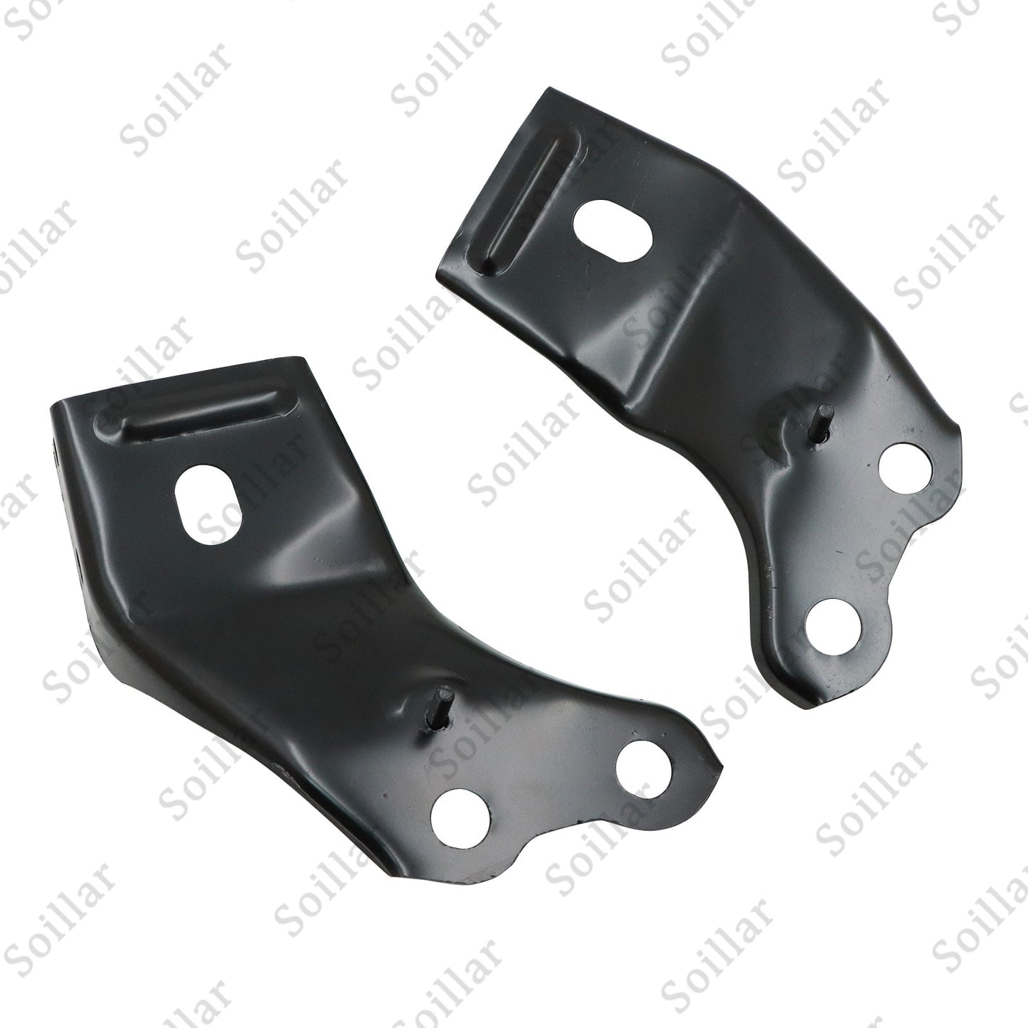 Front Driver & Passenger Side New For Toyota Tacoma 2001-2004 Bumper Bracket Set