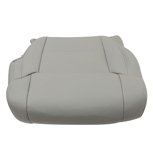 For 2014-2020 Toyota Tundra Driver Bottom Leather Seat Cover Gray # LA13 / LB13