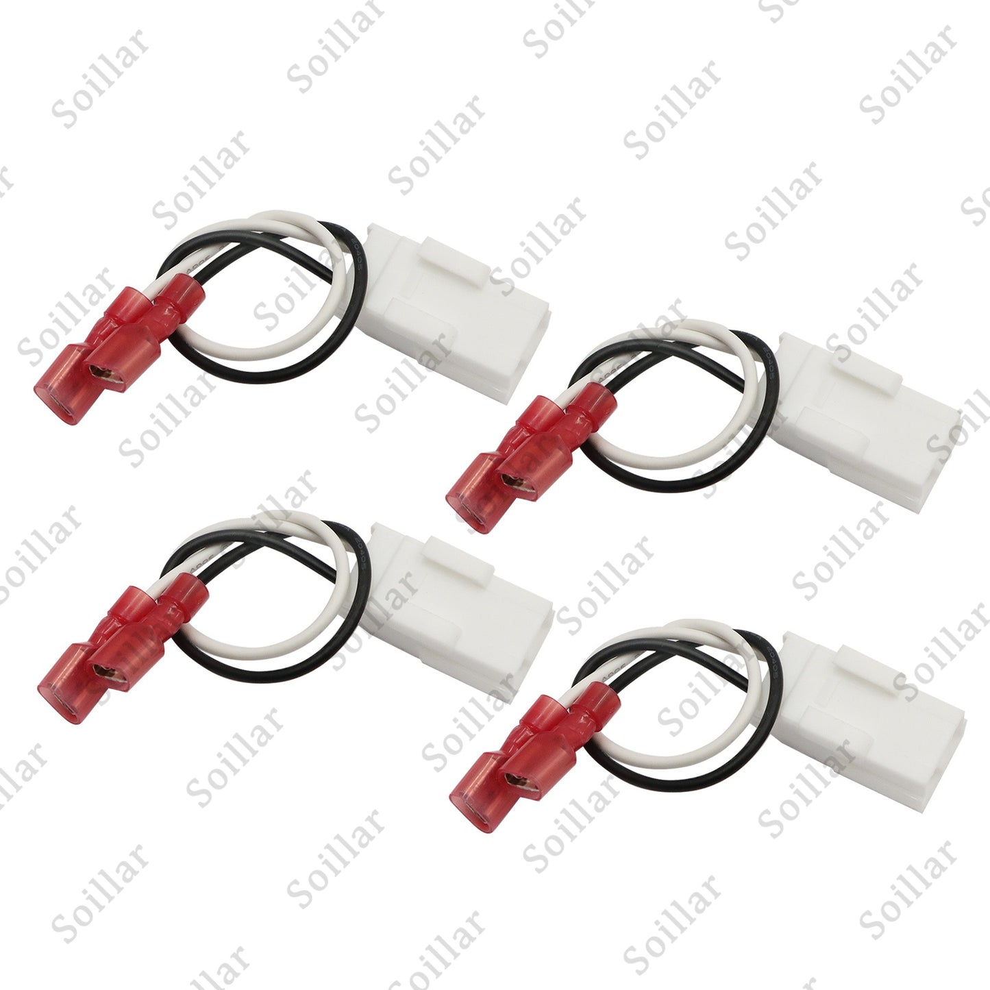 4X For Jeep Dodge Chrysler Car Door Speaker Wire Harness Connector Adaptor New