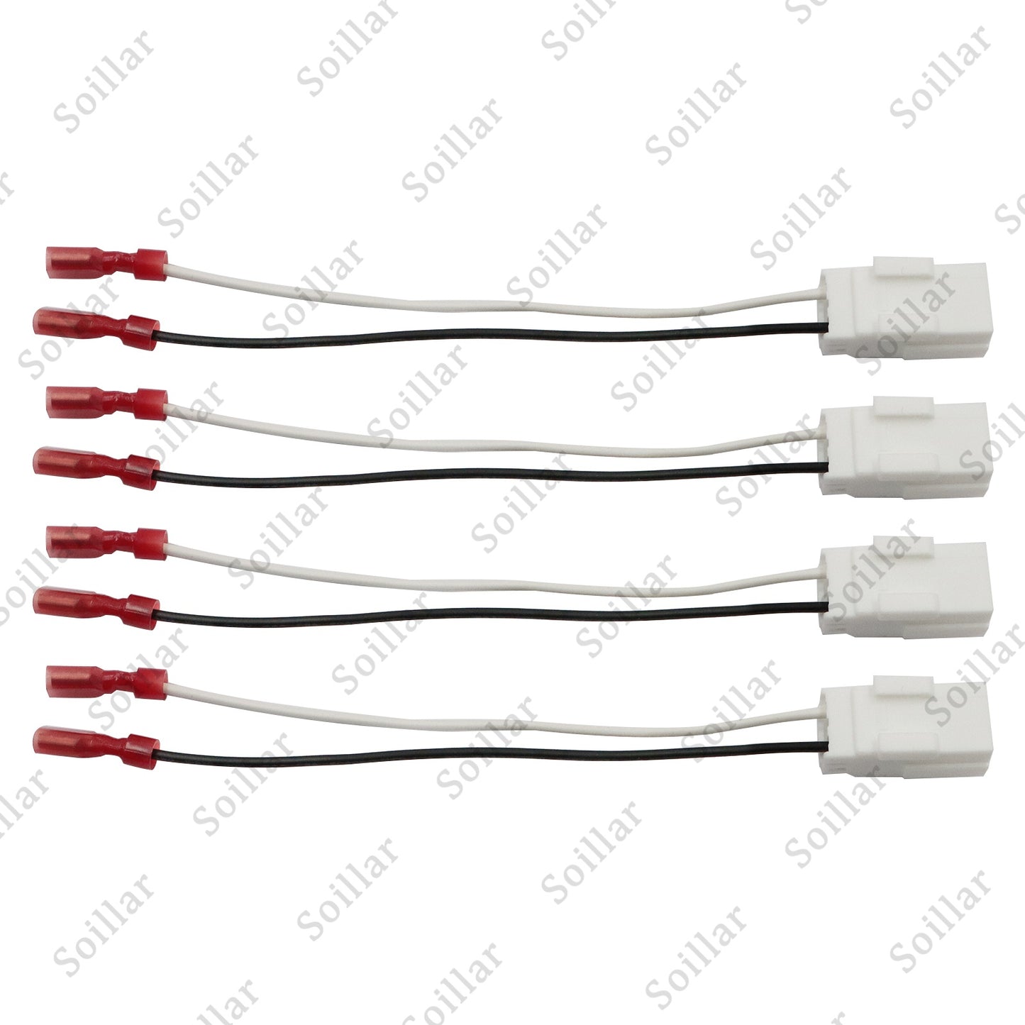 4X For Jeep Dodge Chrysler Car Door Speaker Wire Harness Connector Adaptor New