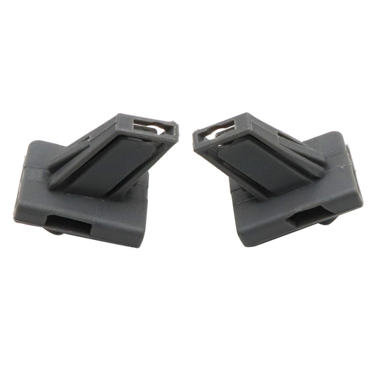 Left & Right Bumper to Fender Brackets Clips Fit Altima Leaf Rogue Sentra