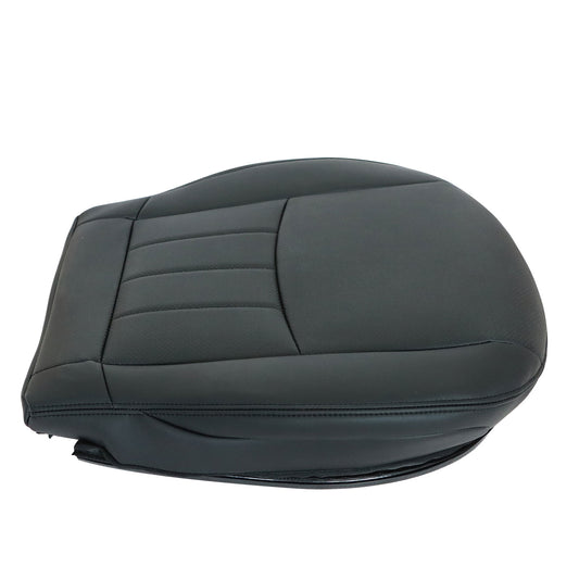For 2006 2007 Benz C280 Driver Side Bottom Perforated Leather Seat Cover Black