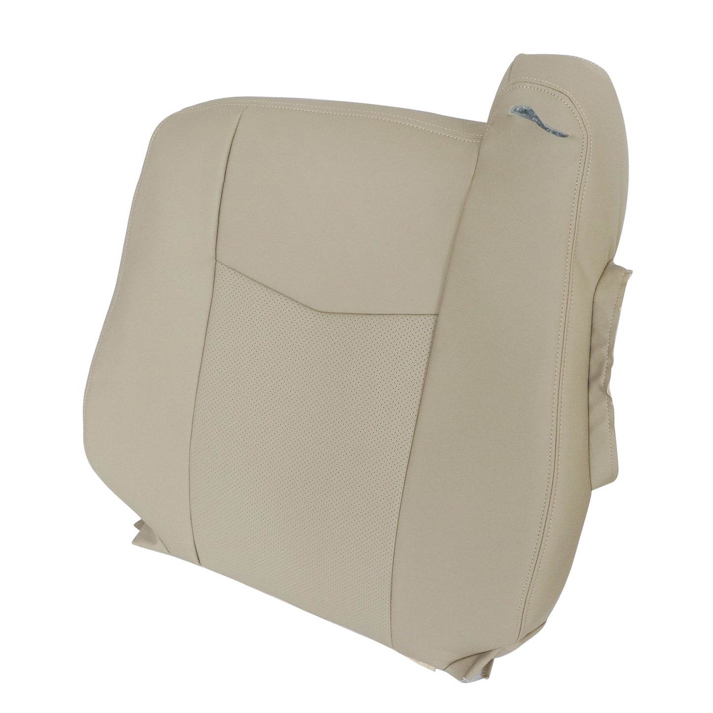 Front Driver Side Top Leather Seat Cover Tan For 2004 2005 2006 Cadillac SRX