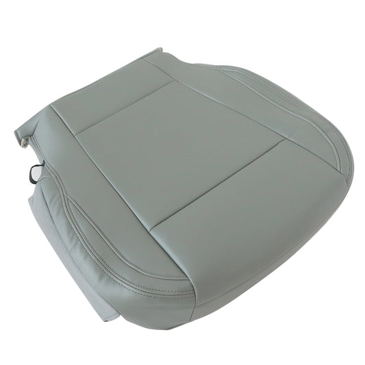 For 2017-2021 Ford F250 F350 F450 F550 Driver Bottom Replacement Seat Cover Gray