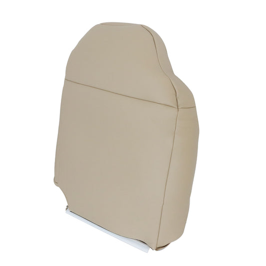 For 1998 1999 2000 2001 2002 Dodge Ram 1500 Driver Top Leather Seat Cover Tan