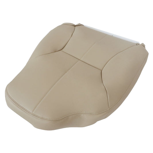 For 1998 1999 2000 2001 2002 Dodge Ram 1500 Driver Top Leather Seat Cover Tan