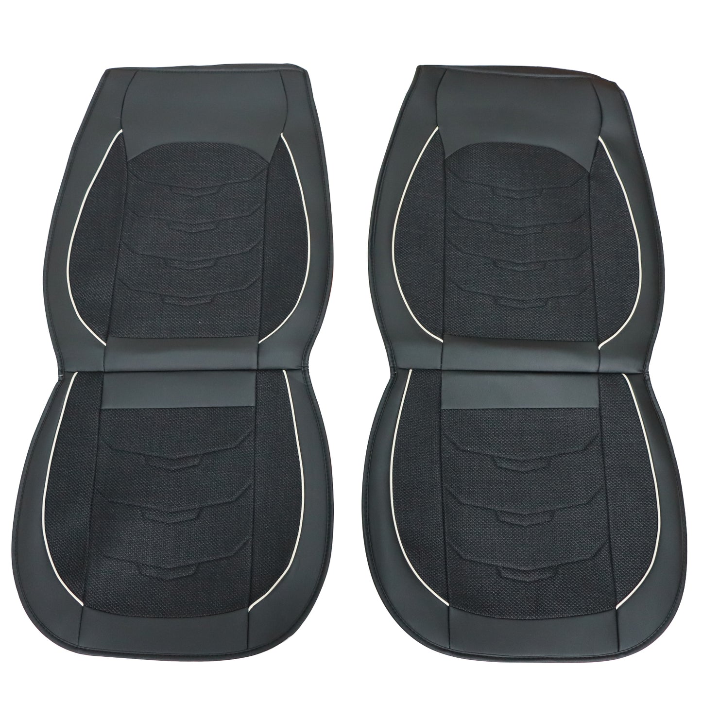Luxury PU Leather Full Surround Car Seat Protector Seat Cover For Toyota Black
