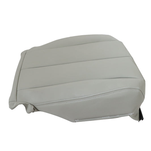 Replacement Driver Bottom Leather Seat Cover Gray For 2011-2014 Toyota Sienna