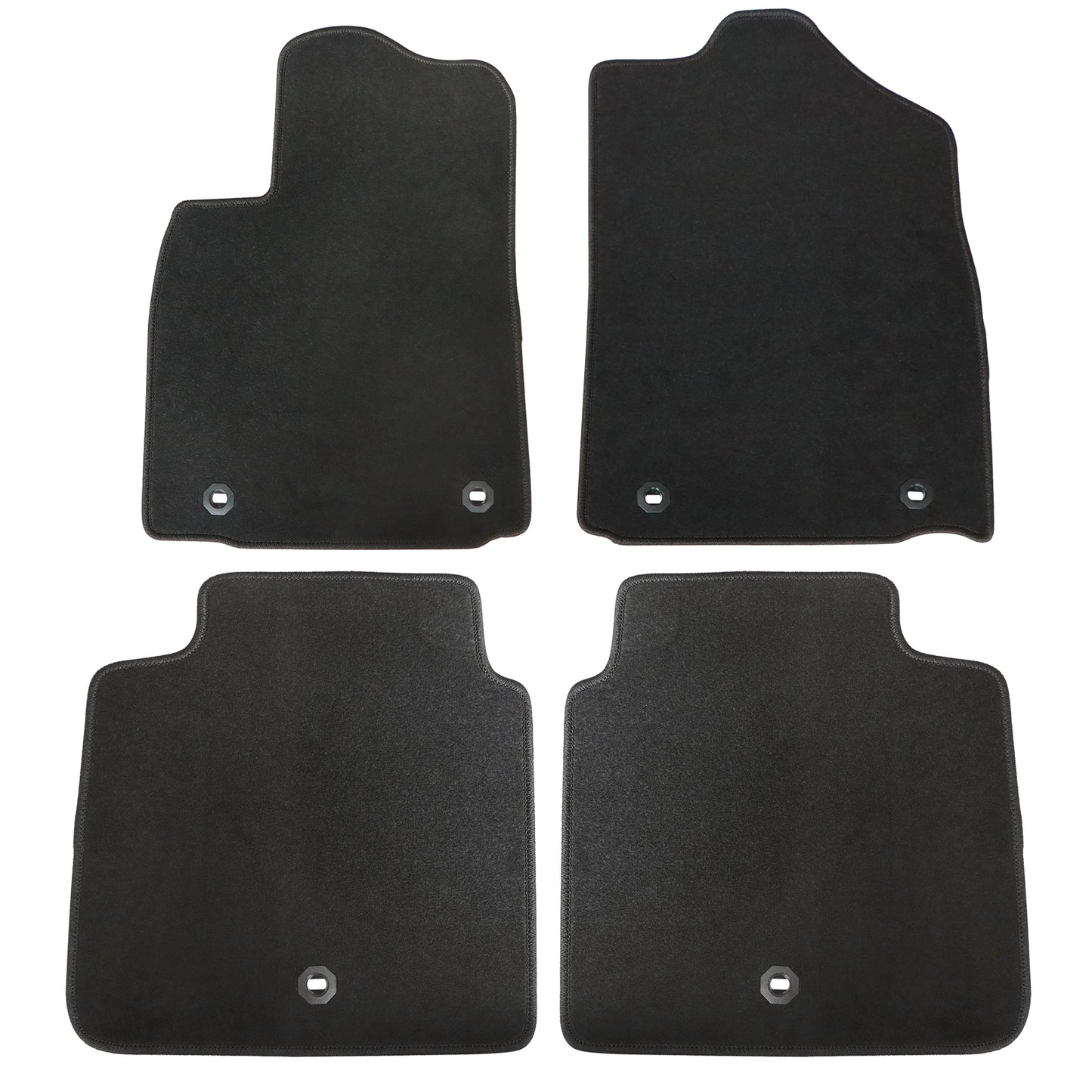 Fits 2013 2014 2015 2016 2017 2018 Lexus ES350 Sedan Floor Mats Carpet Velour 4X