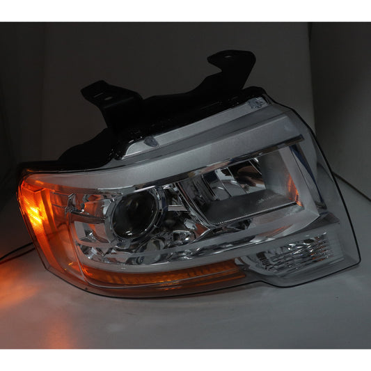Right Side Chrome Headlight Projector Type FL1Z13008C For 15-17 Ford Expedition
