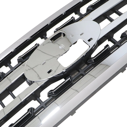 Front Grille Grill Fit 2023 2024 Ford F250 F350 F-250 Super Duty Platinum Chrome