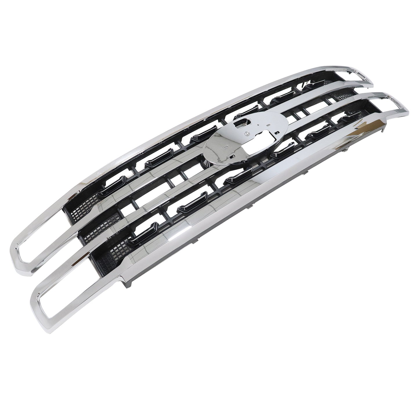 Front Grille Grill Fit 2023 2024 Ford F250 F350 F-250 Super Duty Platinum Chrome