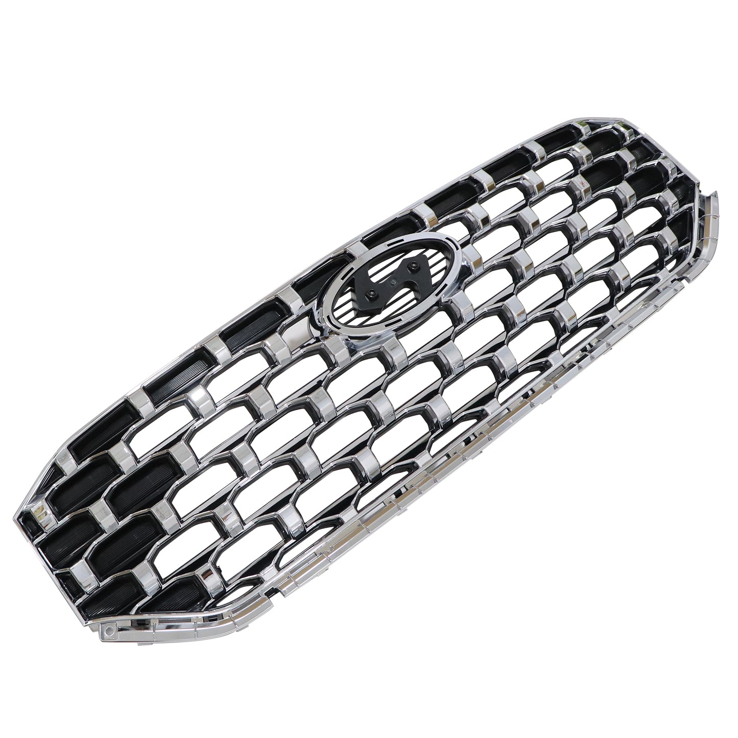 New Front Upper Grille Gloss Black 86350-S2500 For Hyundai Santa Fe 2021-2023