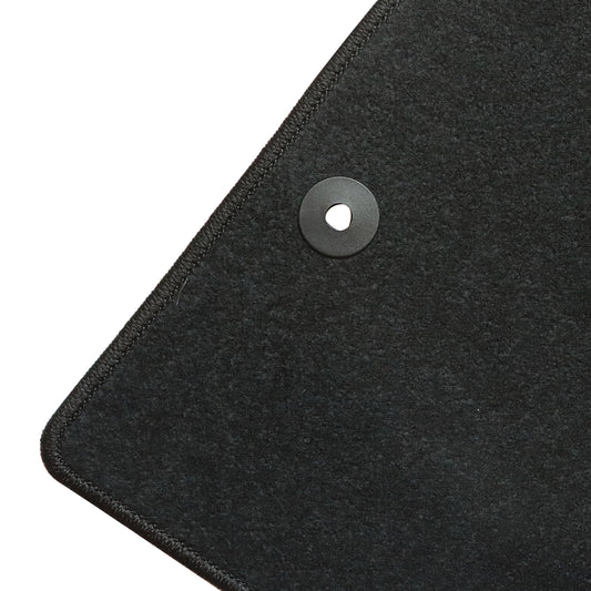 Black Velour Front &Rear Floor Mats Carpet Replacement For 2014-2019 Chevy Cruze