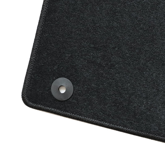 2011-2016 Fits Chevy Malibu 4-Door Front & Rear Floor Mats Carpet Velour Black