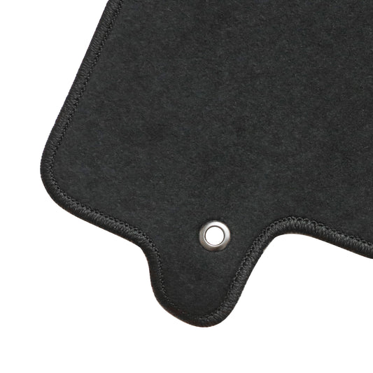 2008-2013 Fits Nissan Rogue Front & Rear Row Floor Mats Carpet Velour Black 4Pcs