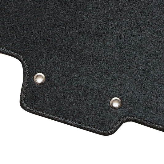 2021-2025 Fits Nissan Rogue Front & Rear Row Floor Mats Carpet Velour Black 4Pcs