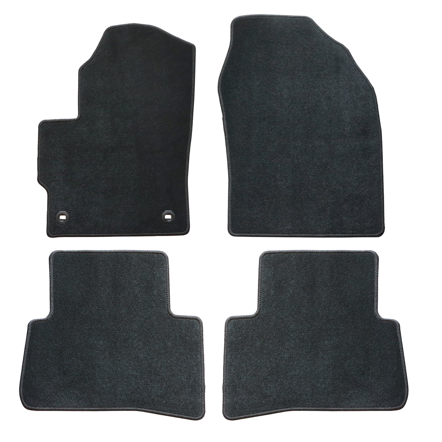 Full Set Front & Rear Floor Mats Carpet For 2022-2024 Toyota Corolla Cross New