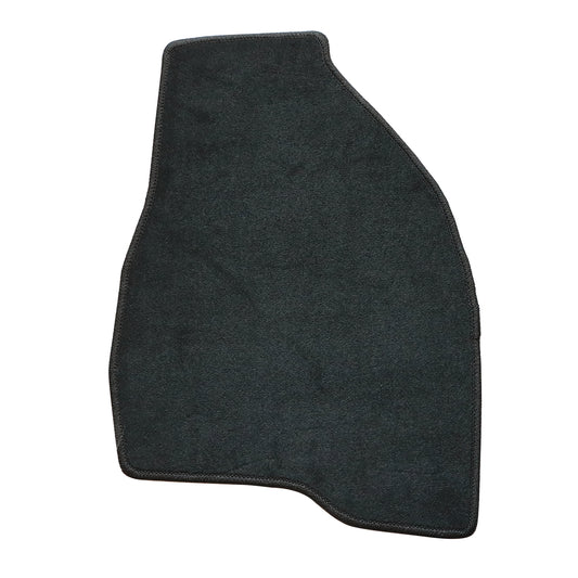 Full Set Front & Rear Floor Mats Carpet For 2015-2019 Ford Explorer Blk Velour