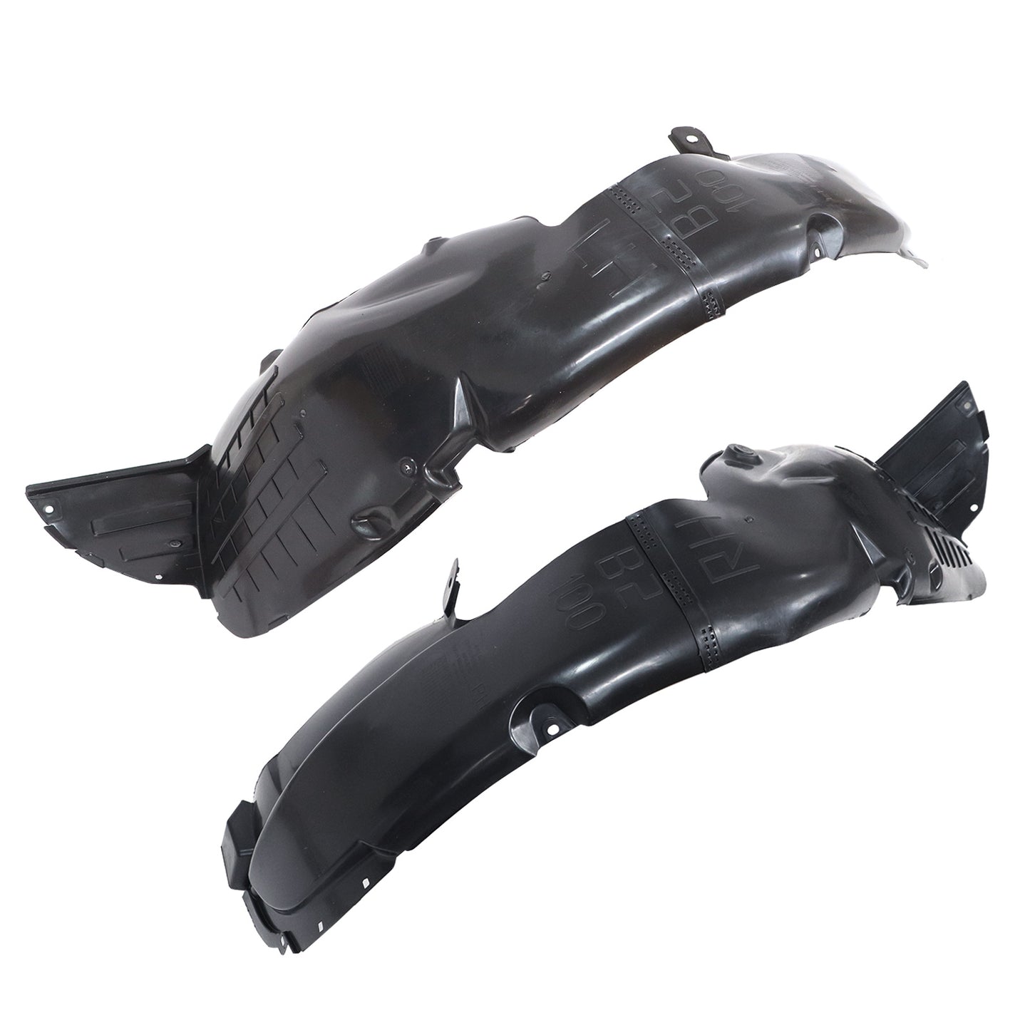 Fit For 2017 2018 2019 Kia Soul Front Left & Right Inner Fender Liner Set of 2