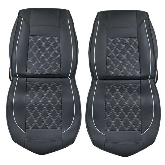 For 2009-2024 Dodge Ram 1500 Car Full Surround Set Seat Cover Leather Cushion