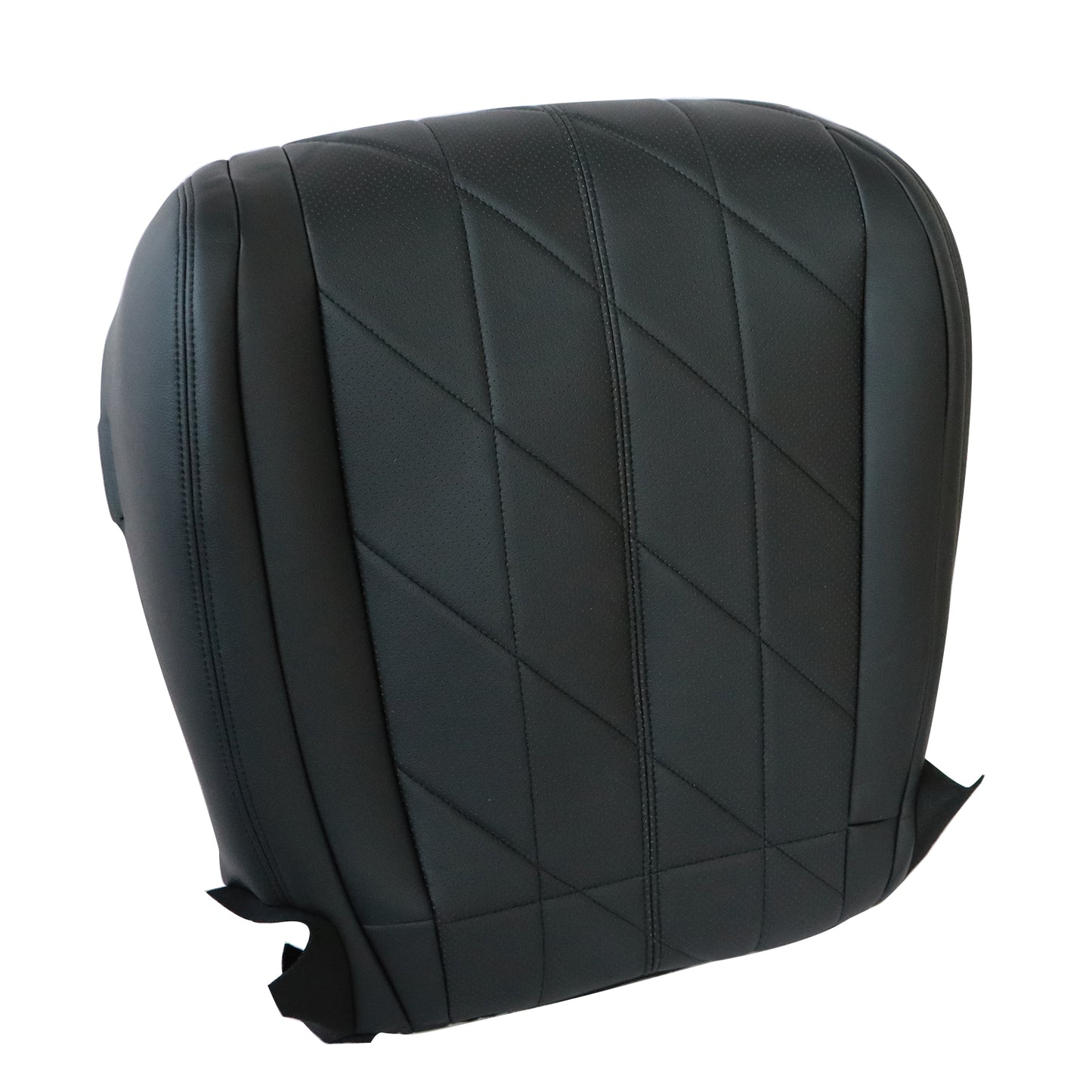 For 2009-2017 Infiniti FX35 FX37 FX50 Driver Bottom PERF Leather Cover Black US