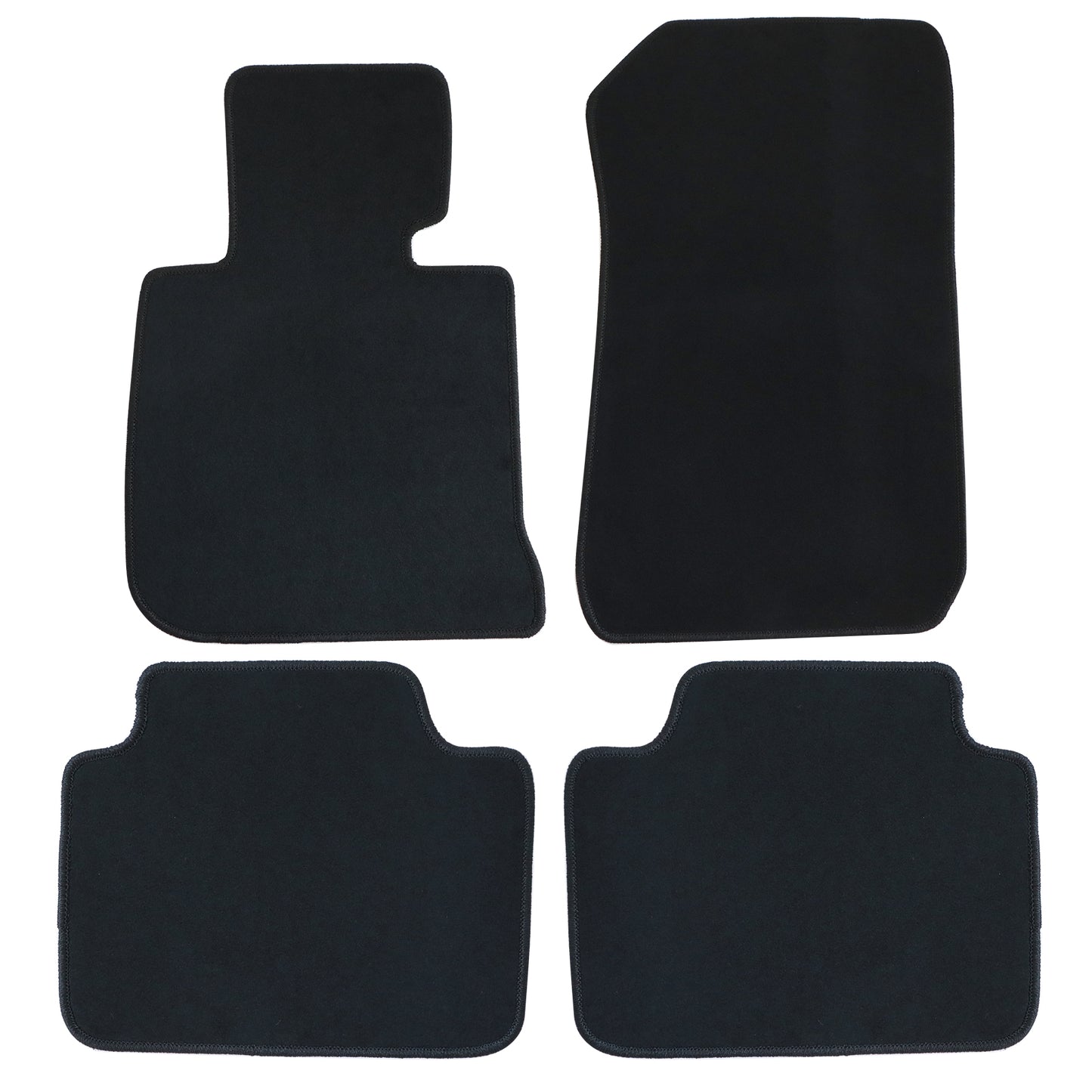 4PCS NEW For 2012-2019 BMW 3-Series F30 Front & Rear Velour Floor Mats
