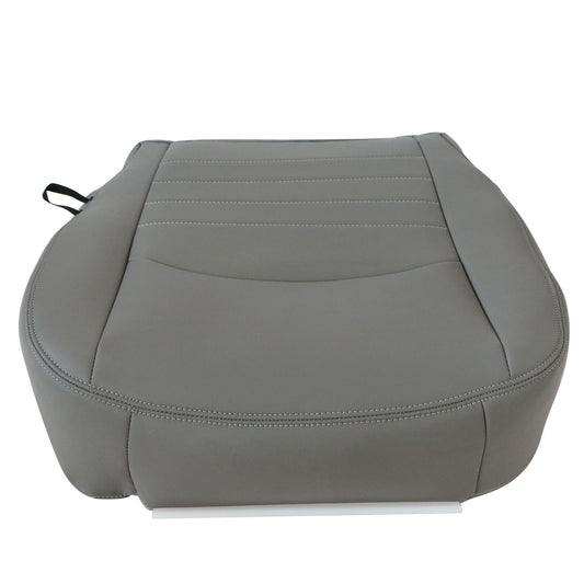 For 13-20 Dodge Ram 1500 2500 ST Tradesman Driver Bottom Leather Seat Cover Gray
