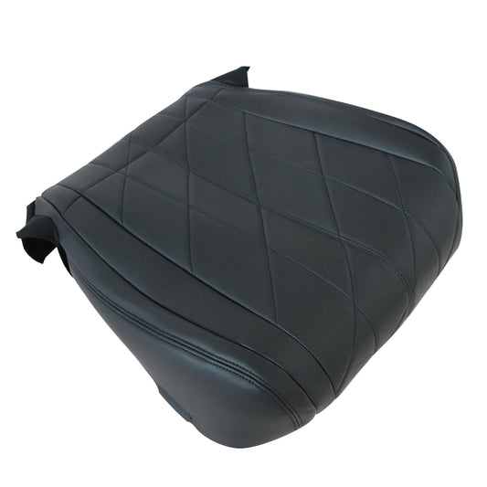 For 2009-2017 Infiniti FX35 FX37 FX50 Passenger Bottom PERF Leather Cover Black