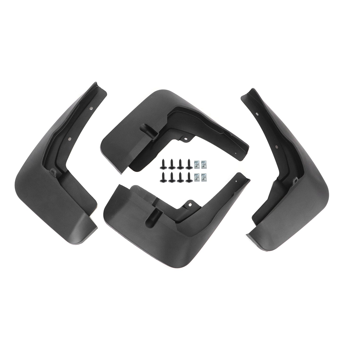 Fit For 19-24 Audi SQ8 Q8 S-Line 4PCS Set Splash Guards Mud Flaps Fender