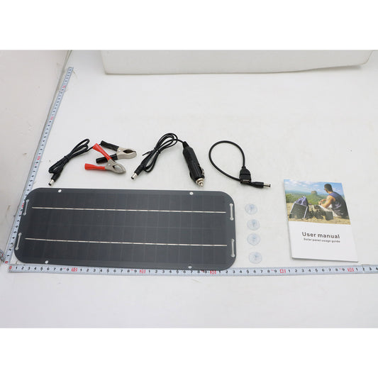 12V Trickle Charger 30W Solar Panel Battery Charger Kit Maintainer Boat Car RV