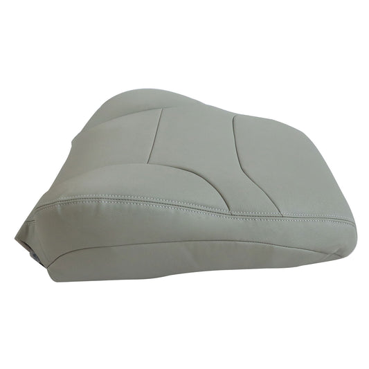 Passenger Top Leather Seat Cover Fits 2012 2013 2014 2015 Honda Civic EX-L Gray