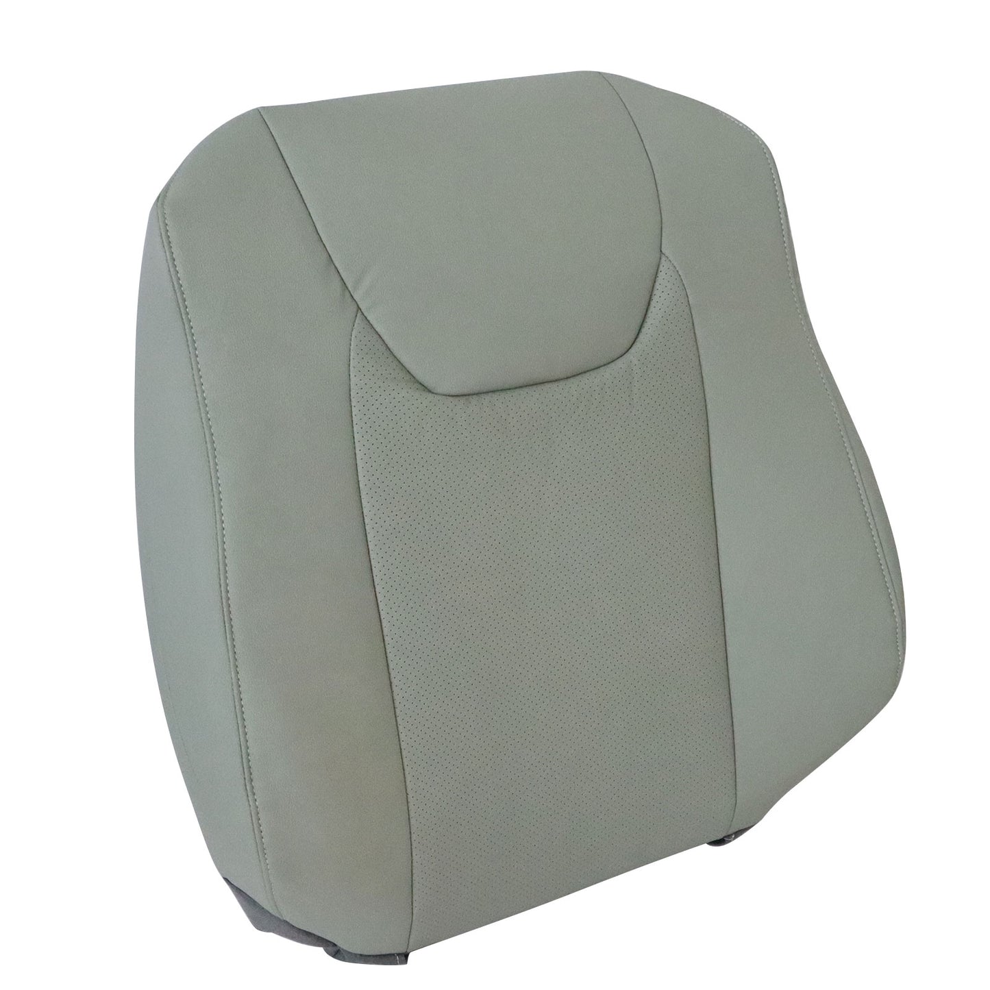 FOR 2010-2015 Lexus RX350 RX450H Driver Replacement Top Leather Seat Cover Gray