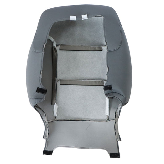 For 2014-2019 Chevy Silverado Suburban Tahoe Driver Top Cloth Seat Cover Gray