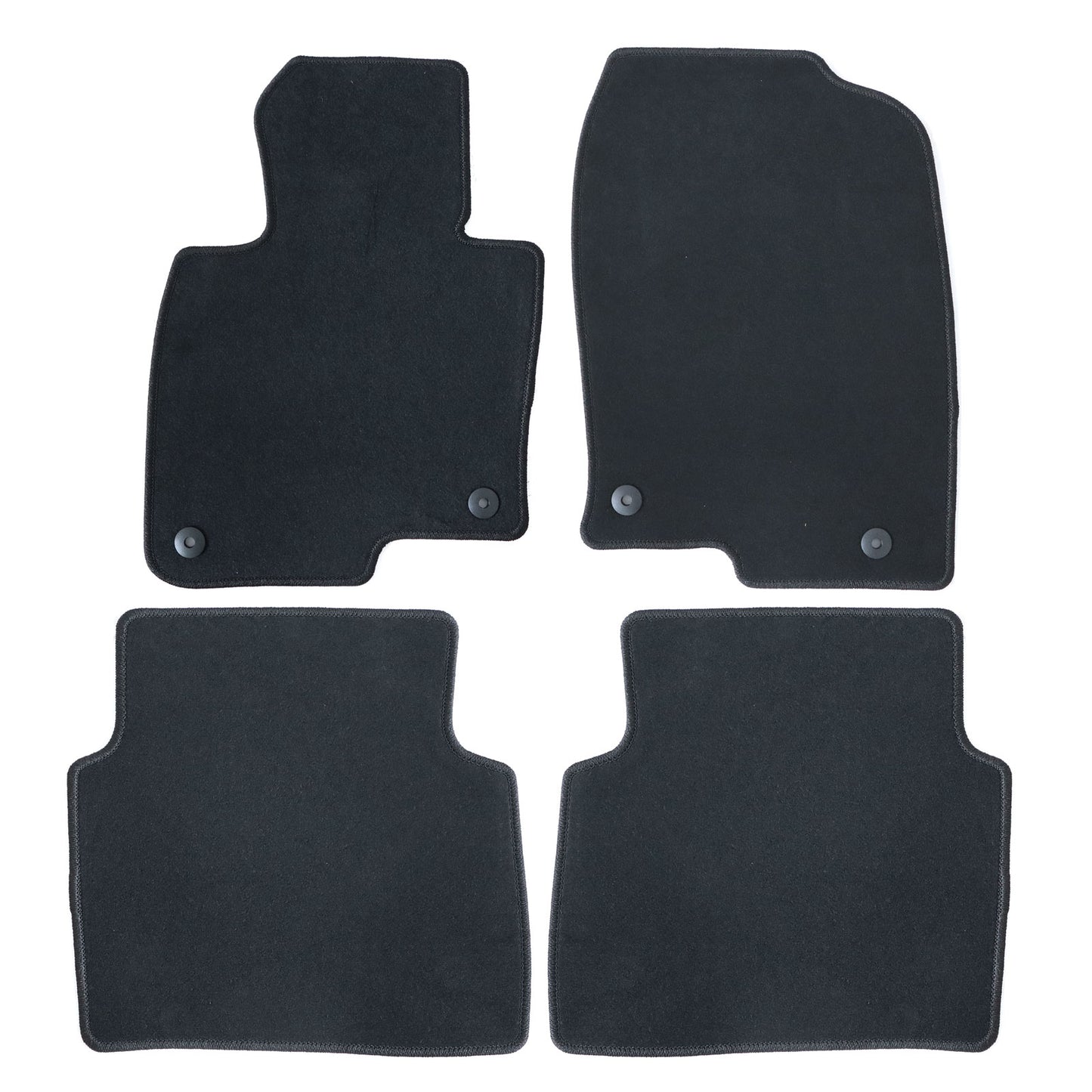 2017 2018 2019 2020 2021 2022 2023 2024 For Mazda CX5 Floor Mats Carpet Velour