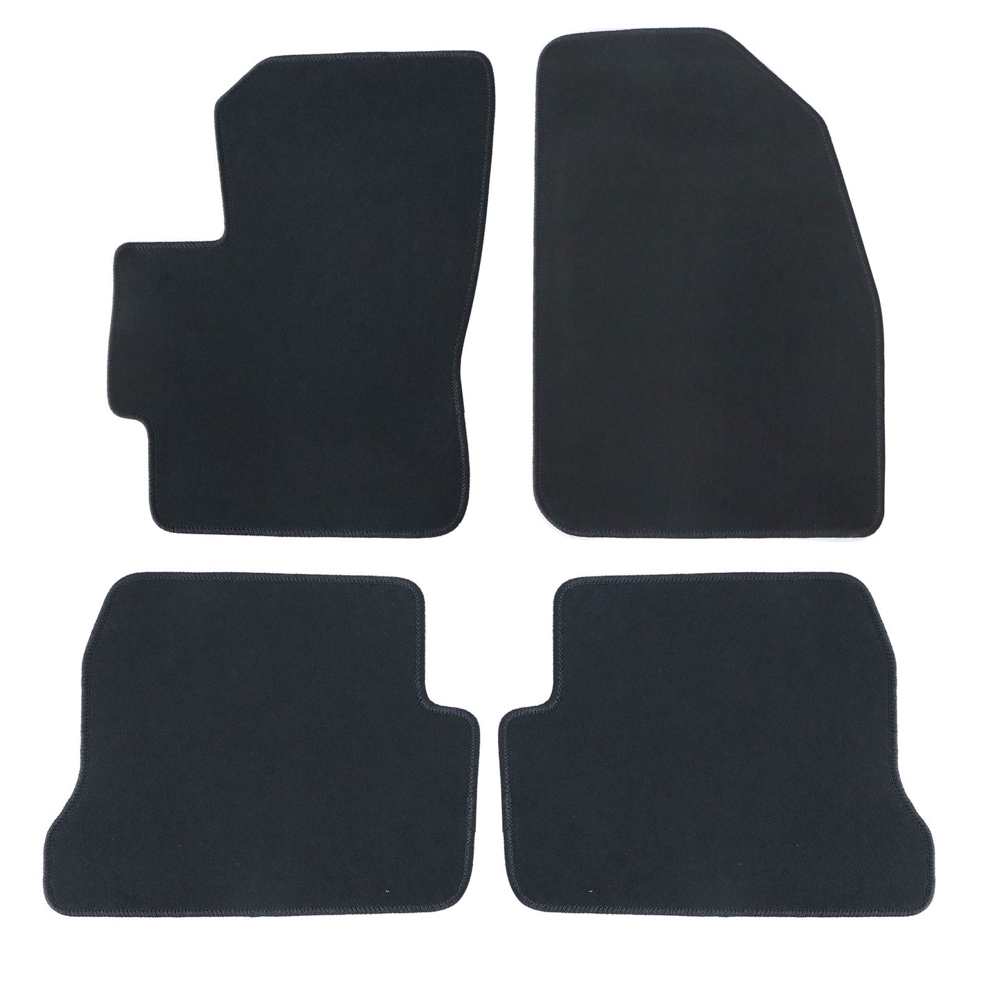 Front & Rear Floor Mats Carpet Velour For 2004 2005 2006 2007 2008 2009 Mazda 3