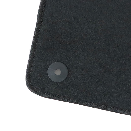 For 2011-20 Jeep Grand Cherokee Front & Rear Velour Floor Mats Carpet Black 4PCS