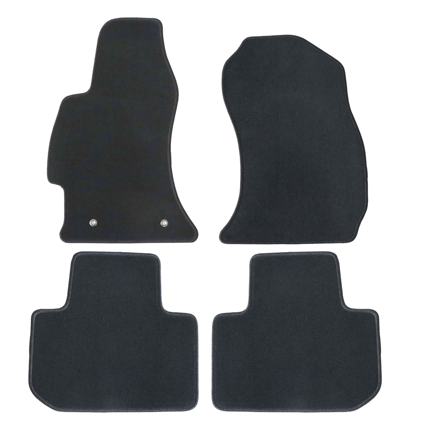 Front & Rear Floor Mats Carpet 4PCS For 2014 2015 2016 2017 2018 Subaru Forester
