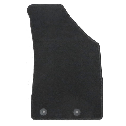 New For 2016-2024 Jeep Compass Front & Rear Velour Floor Mats Carpet Black 4PCS