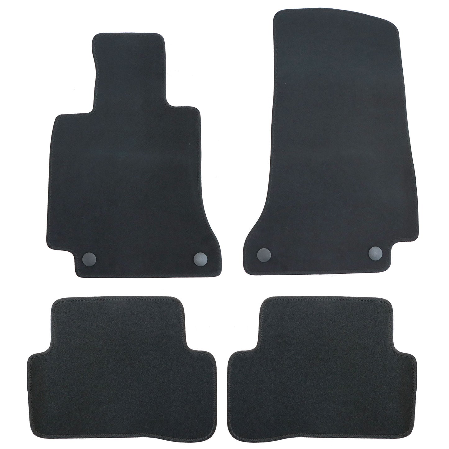 2015 2016 2017 2018 2019 2020 For Mercedes Benz C W205 Floor Mats Carpet Velour