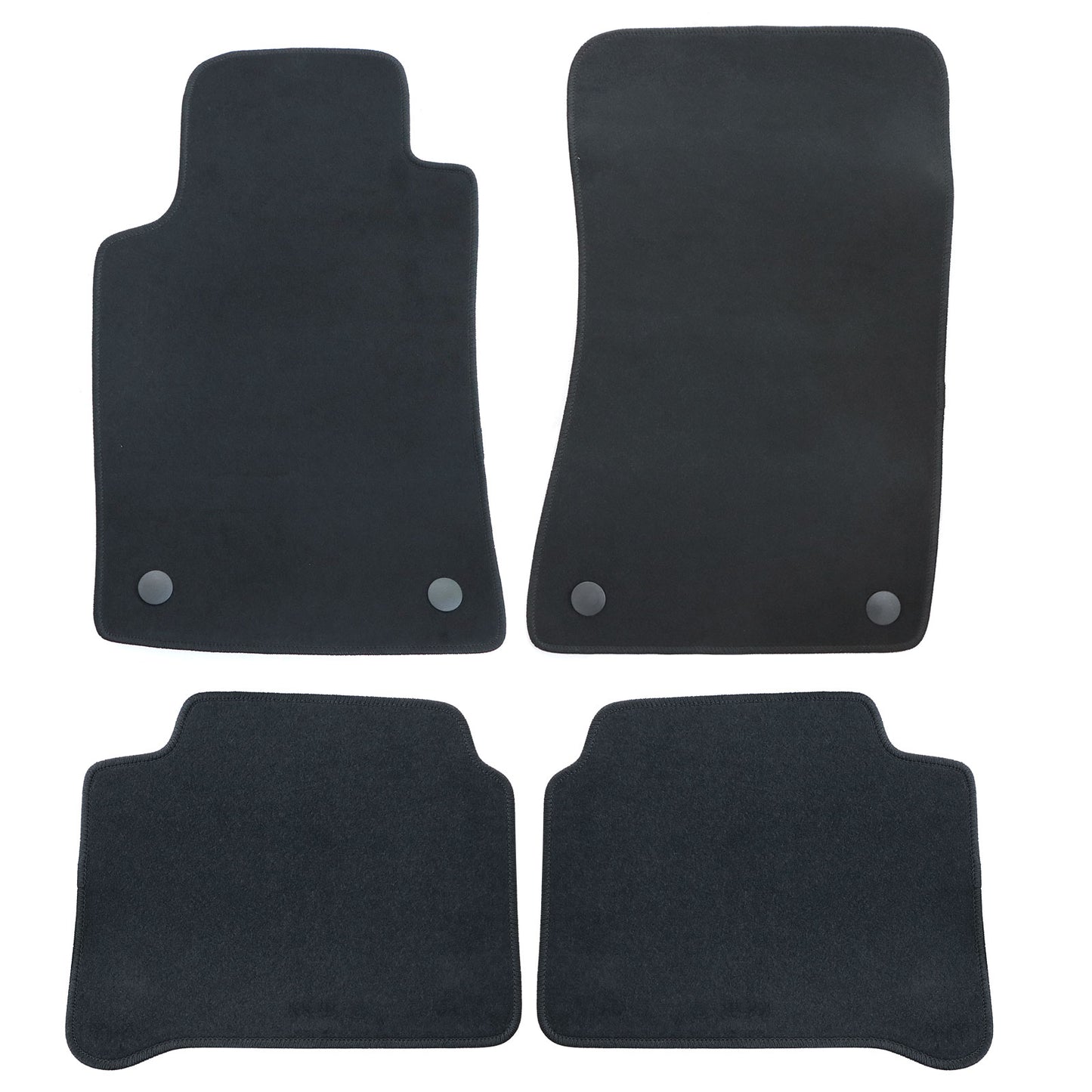 2 Row Floor Mats Carpet Velour For 2005 2006 2007 Mercedes-Benz W211 E-Class New