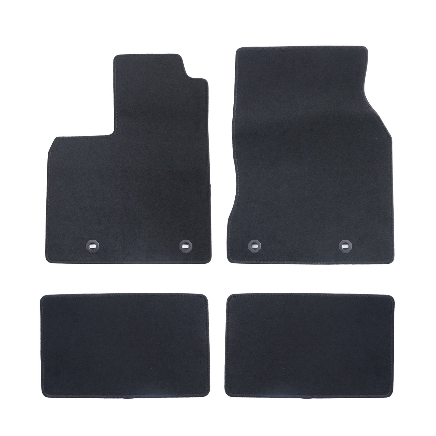 For 2011-2017 Lexus CT200h Front & Rear Floor Mats Carpet Velour Waterproof New