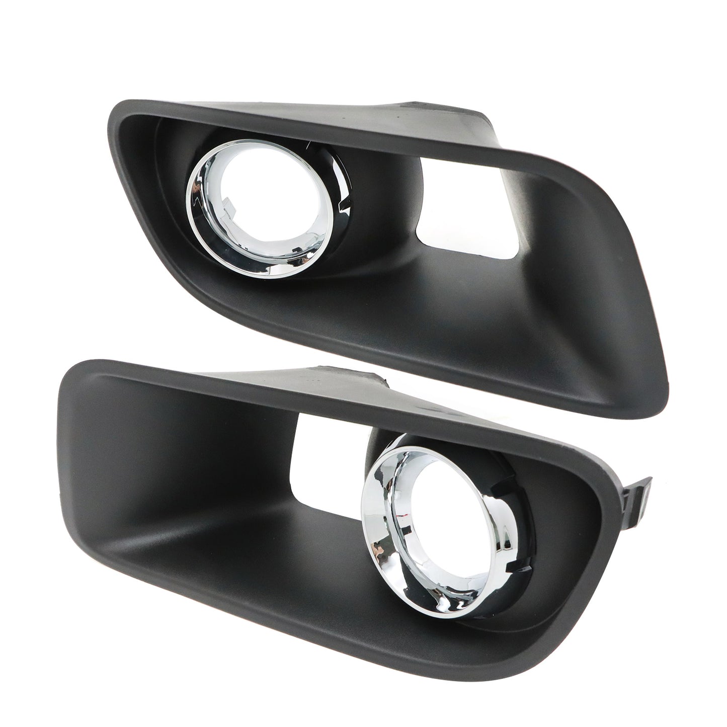 Pair Bumper Fog Light Lamp Chrome Bezel Cover fit 2012-14 Dodge Charger SRT-8