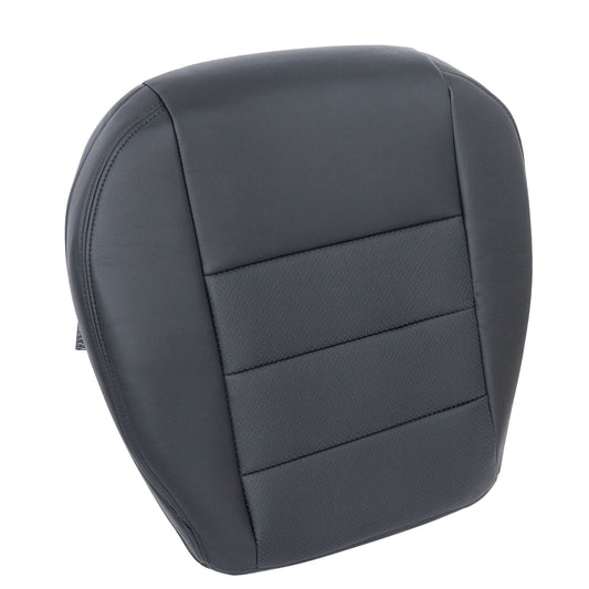 For 2005-2009 Land Rover LR3 Discovery 3 Front Perforated Leather Seat Cover Blk