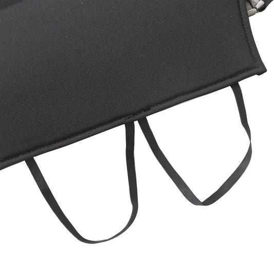 For 2014 2015 2016-2021 Toyota Tundra Front Passenger Top Cloth Seat Cover Black