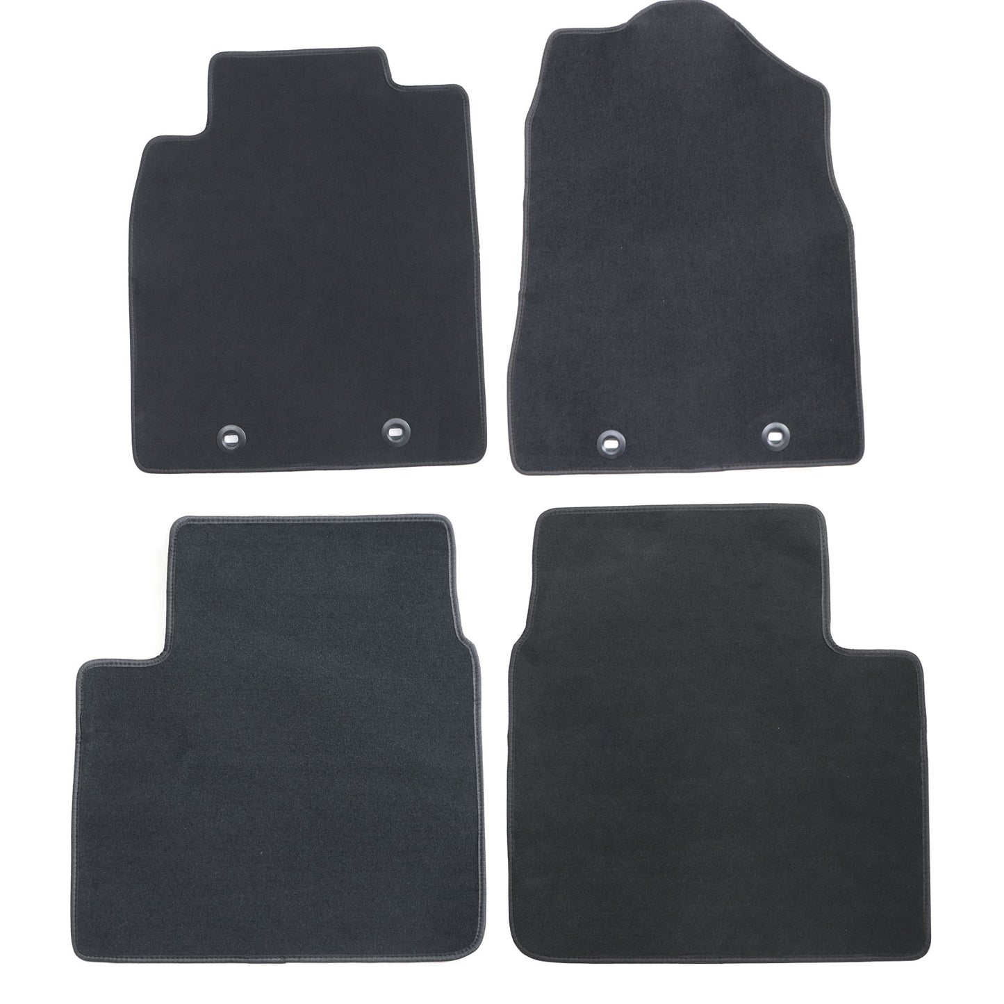 New 2002 2003 2004 2005 Fits Lexus ES300 ES330 Velour Floor Mats Carpet Black