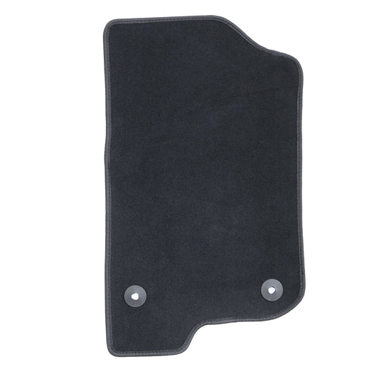 New For 2018-2024 Jeep Wrangler Front & Rear Velour Floor Mats Carpet Black 3PCS
