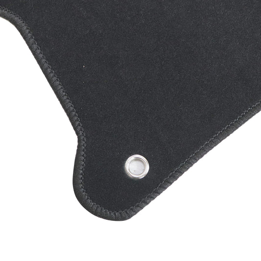New For 2008-2013 Infiniti G37 Front & Rear Velour Floor Mats Carpet Black 4PCS